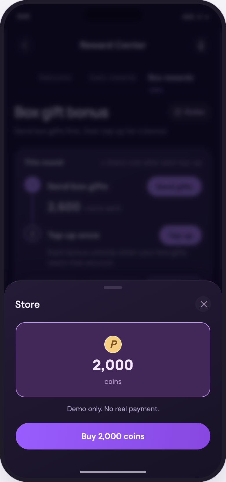 商店弹窗
